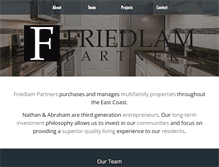 Tablet Screenshot of friedlam.com